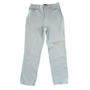 Gloria Vanderbilt Womens Jeans Size 10 Aqua Amanda Jeans High Rise